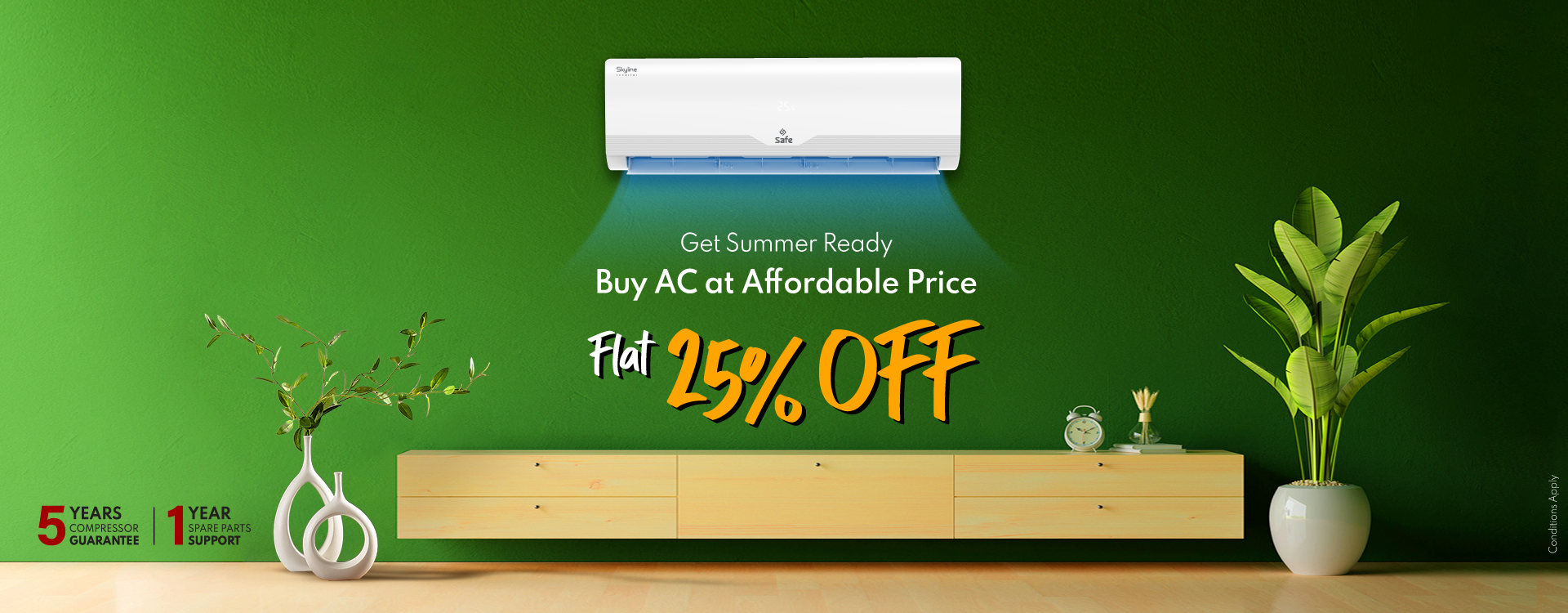 Safe AC offer